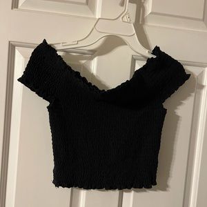 Off The Shoulder Crop Top
